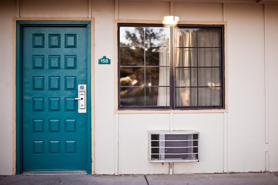 A picture of the front door of a house in Cupertino, CA